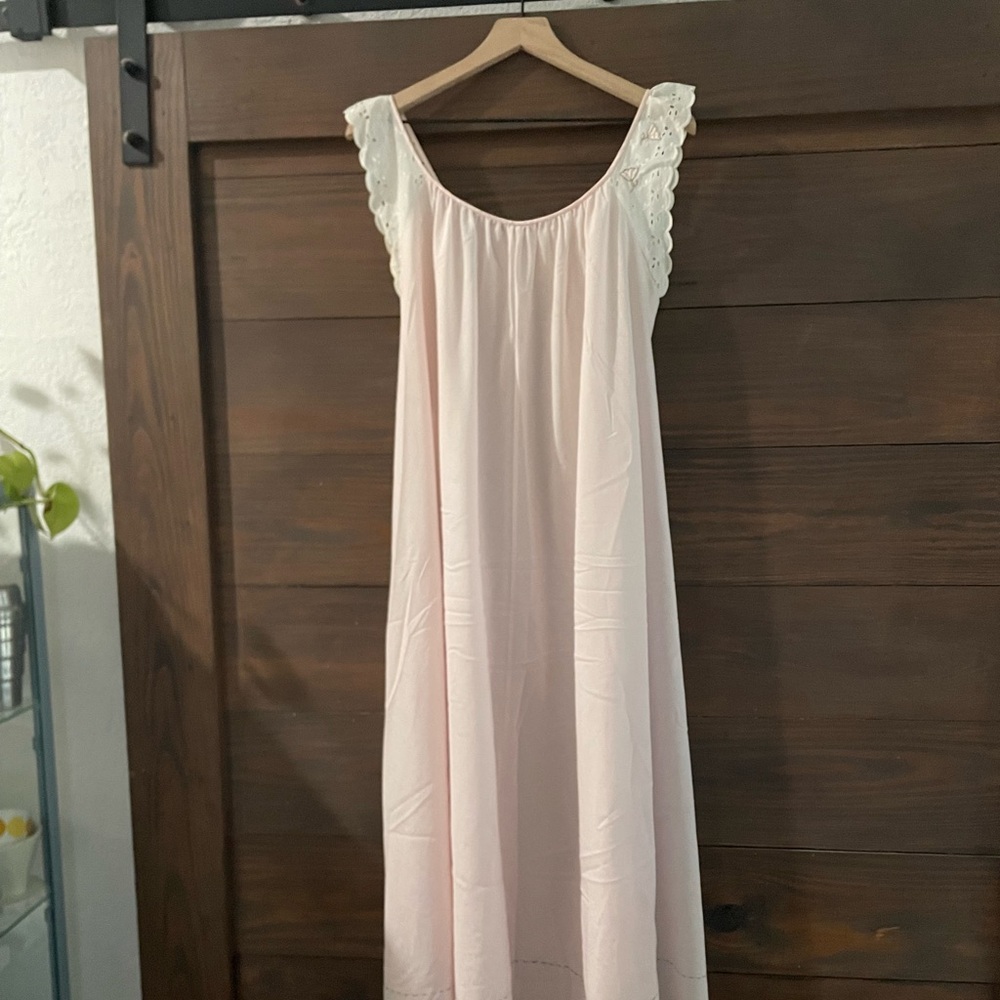 Vintage Night Gown - Light Pink